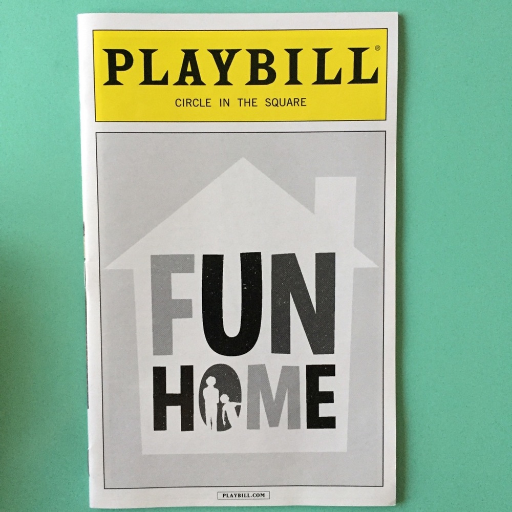 Playbill Fun Home Michael Cerveris & Lauren Patten